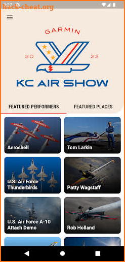 Garmin KC Air Show screenshot