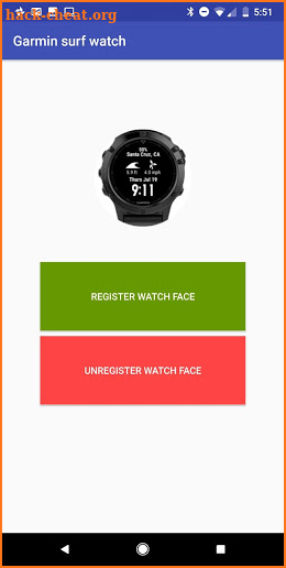 Garmin Surf Watch screenshot