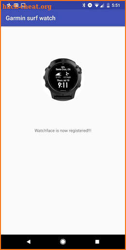 Garmin Surf Watch screenshot