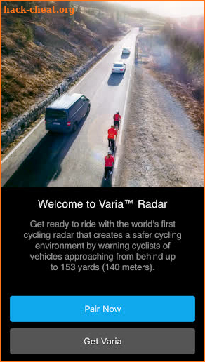 Garmin Varia™ screenshot