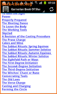 Garnerian Book Of Shadows BoS screenshot