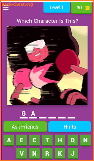 Garnet Steven Universe Quiz screenshot