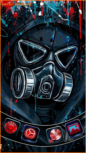 Gas, Mask Themes, Live Wallpaper screenshot