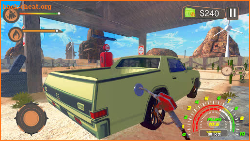 Gas Station Junk Yard Idle Gam screenshot