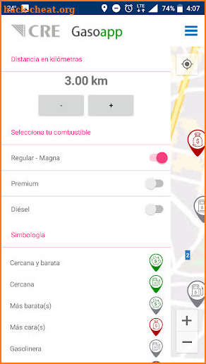 Gasoapp screenshot