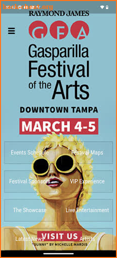 Gasparilla Festival of Arts screenshot