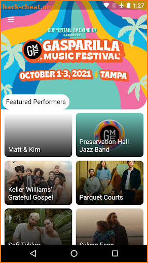 Gasparilla Music Festival screenshot