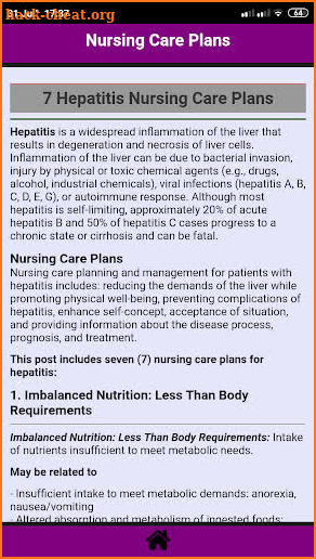 Gastrointestinal Nursing Care Plans screenshot