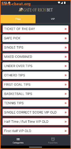 Gate Of Rich Bettting Tips screenshot