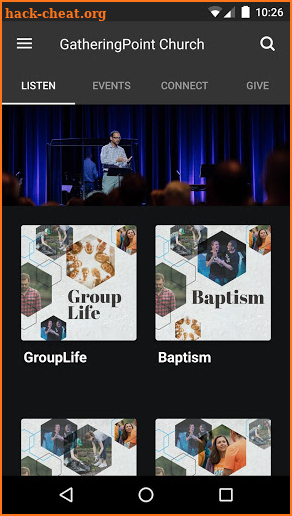 GatheringPoint Church screenshot