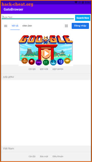 gatobrowser screenshot