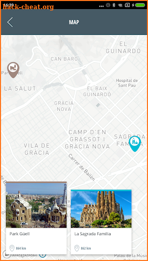 Gaudi Audioguide screenshot