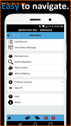 Gay Chat Zone: Chat App For Gay Men screenshot