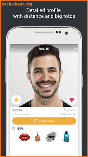 Gay guys chat & dating app - GayFriendly.dating screenshot