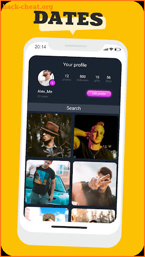 Gayday dating – gay dating app for men screenshot