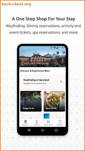 Gaylord Hotels screenshot