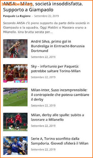 Gazzetta Rossonera screenshot