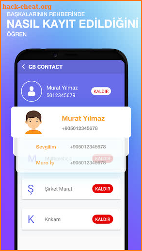 GB Contact - Numara Sorgulama & Arayan Kim Arıyor? screenshot