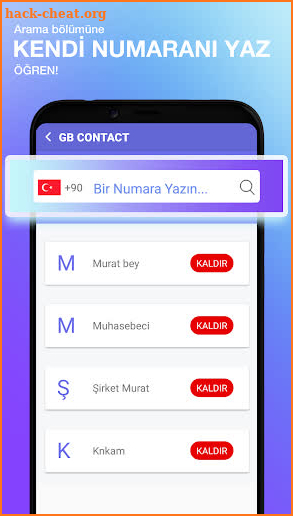 GB Contact - Numara Sorgulama & Arayan Kim Arıyor? screenshot