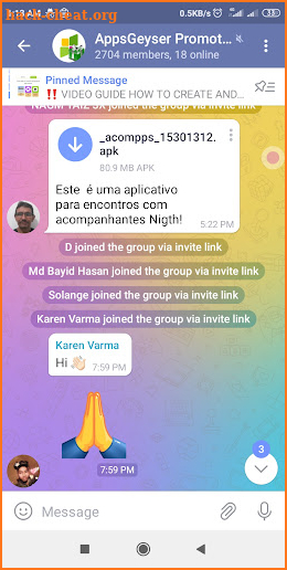 GB messenger plus screenshot