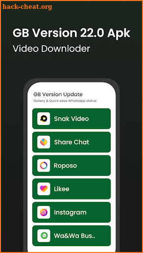 GB Version 22.0 Apk screenshot