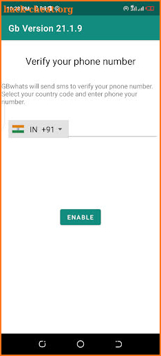 GB What's app Version 2021 screenshot