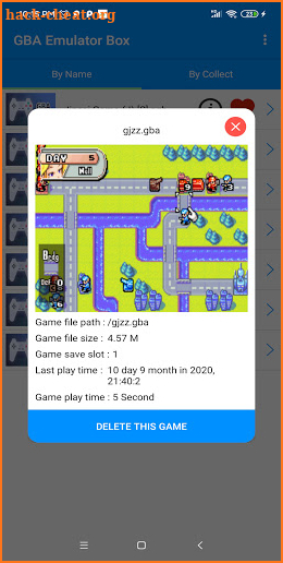 GBA Emulator Box Bate screenshot