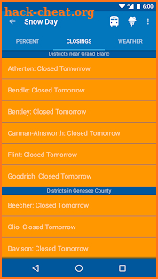 GBCS Snow Day Calculator screenshot