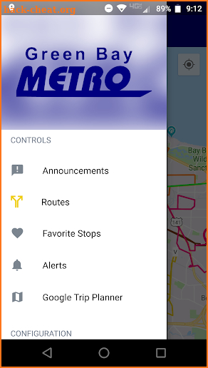 GBM Bus Tracker screenshot