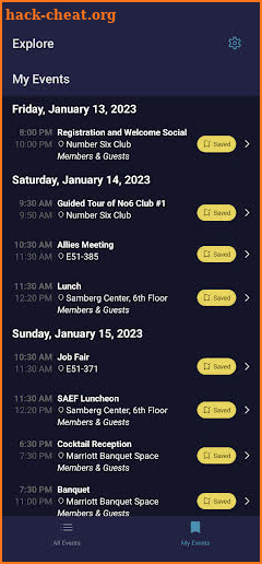 GC 2023 Conference App screenshot