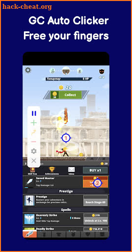 GC&GS Auto Clicker for Games screenshot