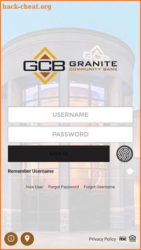 GCB Mobile App screenshot