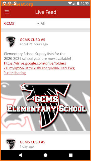 GCMS CUSD #5, IL screenshot