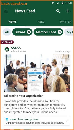 GCSAA screenshot