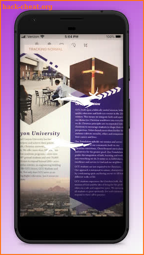 GCU Virtual Tour screenshot