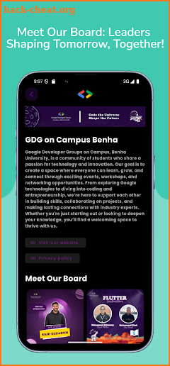 GDG on Campus Benha screenshot