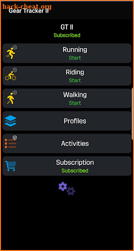 Gear Tracker II screenshot