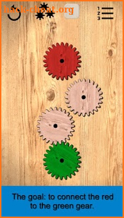 Gears logic puzzles screenshot