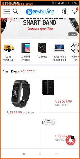 Geekbuying screenshot