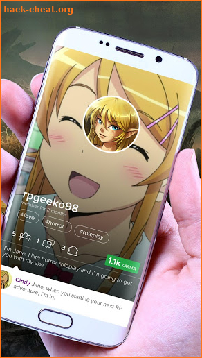 Geeking - Chat, Roleplay, Anime, Romance & Fun screenshot