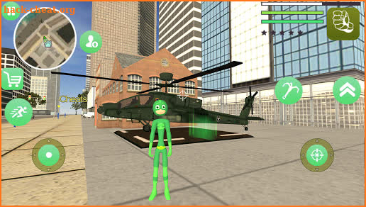 Geeko Stickman Rope Hero Miami Gangstar Masks screenshot