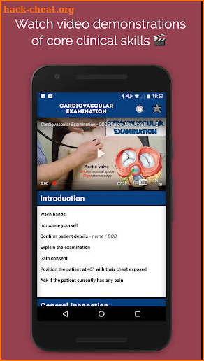 Geeky Medics - OSCE revision screenshot