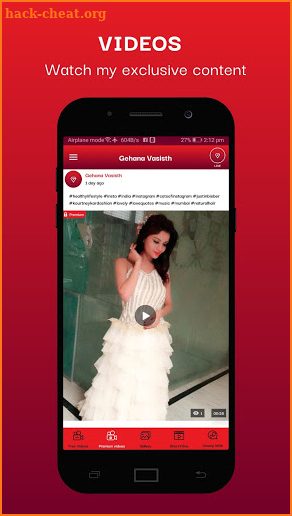 Gehana Vasisth Official App screenshot