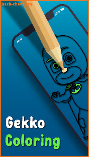 Gekko pj coloring masks book screenshot