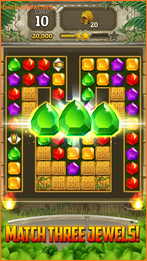 Gem & Jewel Temple: Block Crush Blast Puzzle Games screenshot