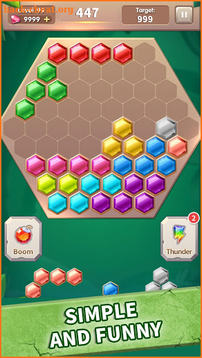 Gem block puzzle screenshot