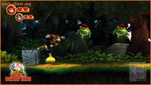 Gems Donkey Kong Country MatchDrop screenshot