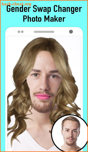 Gender Swap Changer Photo Maker - Look Like A Girl screenshot