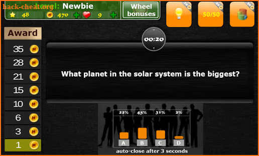 General Knowledge Quiz Online - Trivia Free Duel screenshot