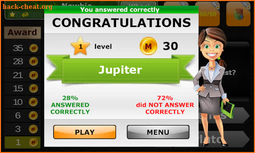 General Knowledge Quiz Online - Trivia Free Duel screenshot